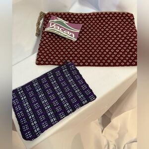 NWT YACAN Small and Large Bag/Pouch  Handmade in Guatemala